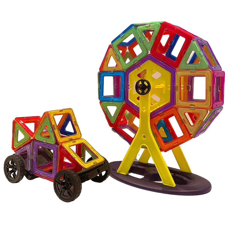 Magnetic Tiles - Educatief magnetisch speelgoed - 136 delig