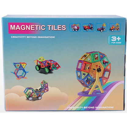 Magnetic Tiles - Educatief magnetisch speelgoed - 136 delig