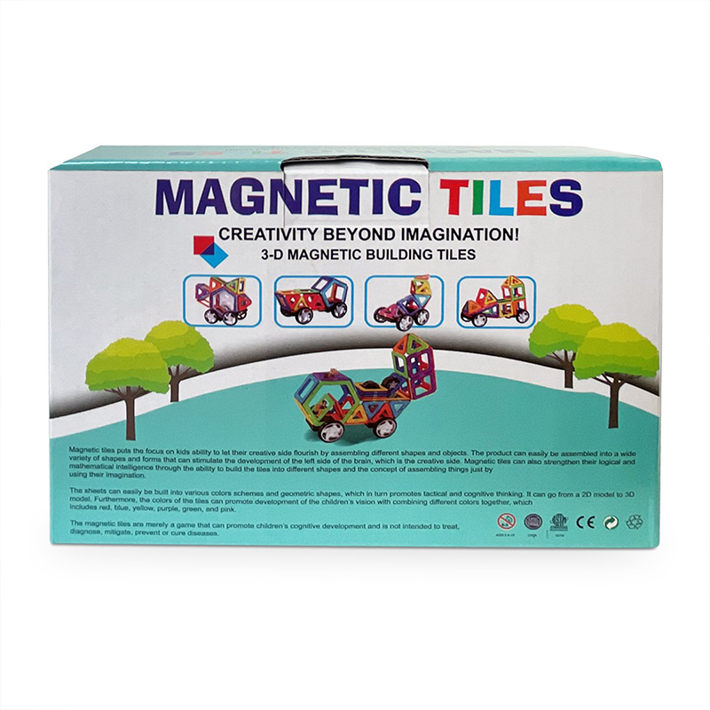 Magnetic Tiles - Educatief magnetisch speelgoed - 40 delig